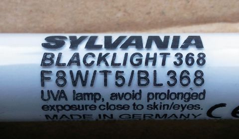 Ультрафиолетовая лампа F8/T5/BL368, G5  Sylwania