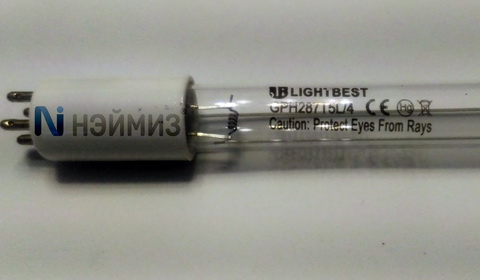 Ультрафиолетовая бактерицидная лампа GPH 287T5L/4P 14W 0,425A LightBest